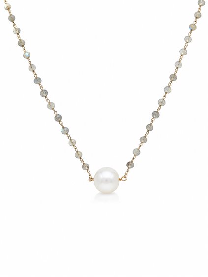 Collana Cianfrone Gioielli Donna in Argento Perla COAR-32-198 - COAR-32-198